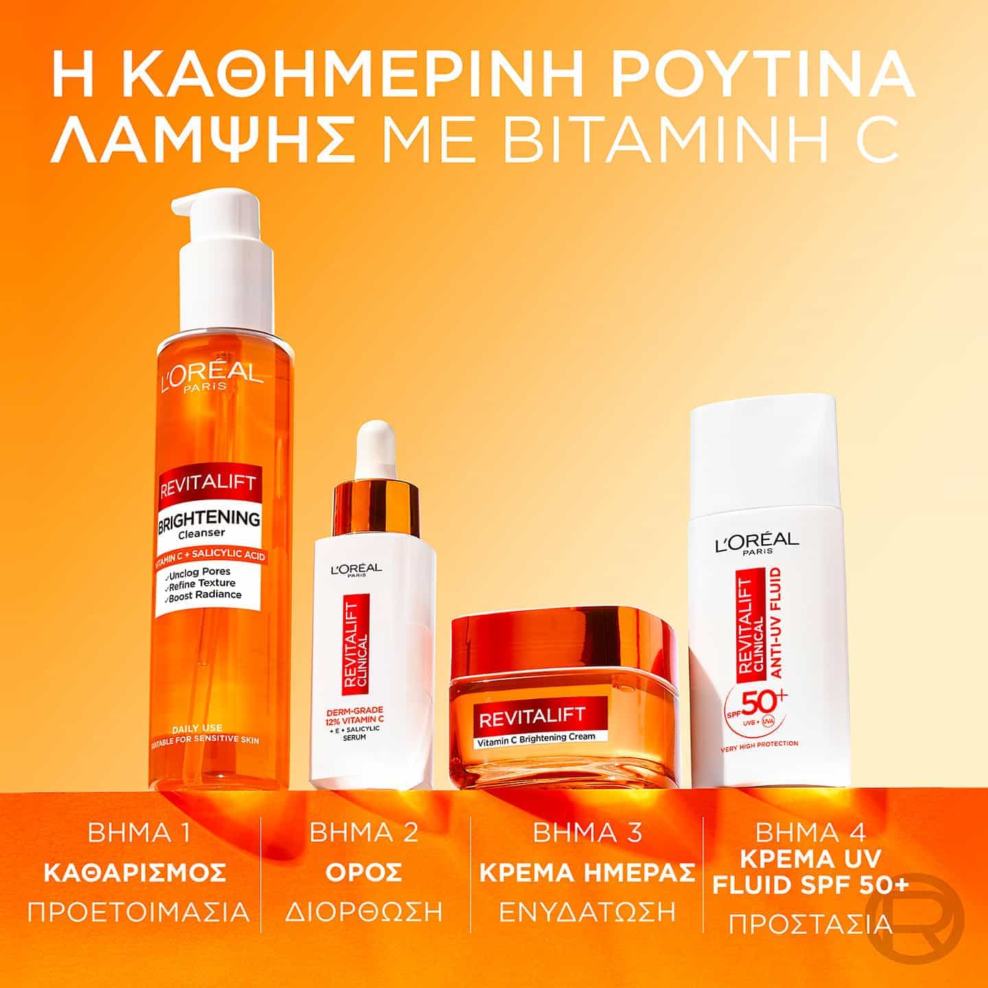Revitalift Clinical Ρουτίνα Περιποίησης